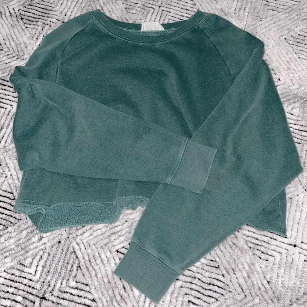 Cropped sweatshirt